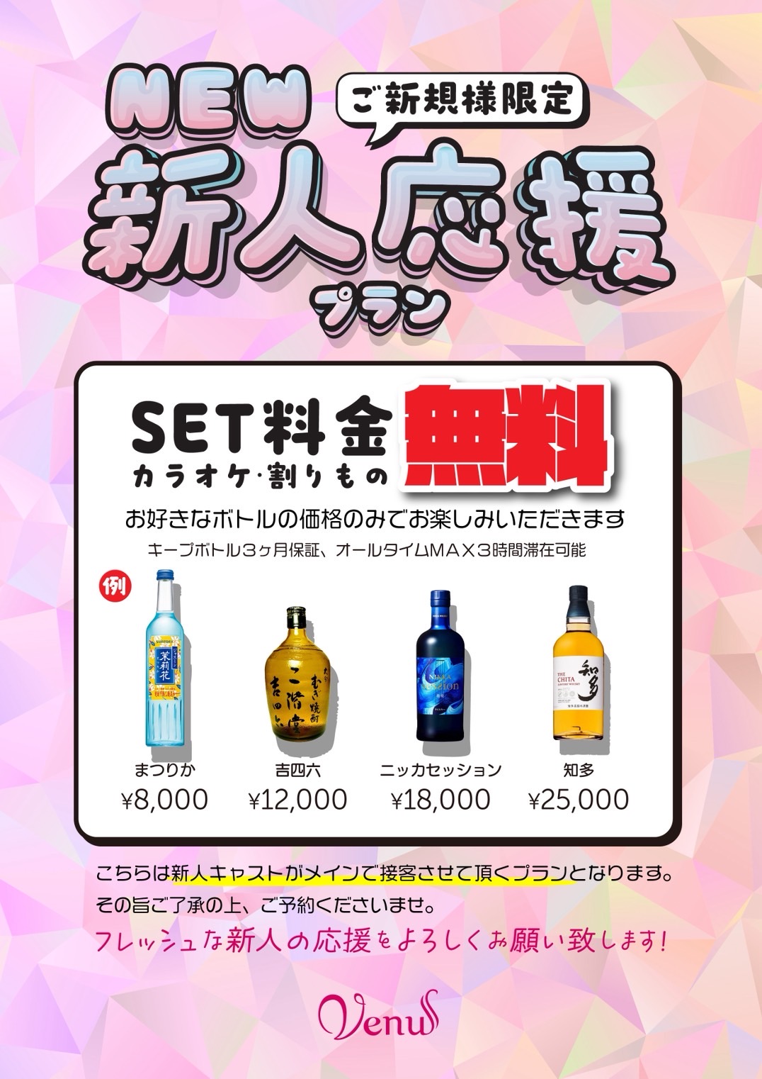 新人応援プラン